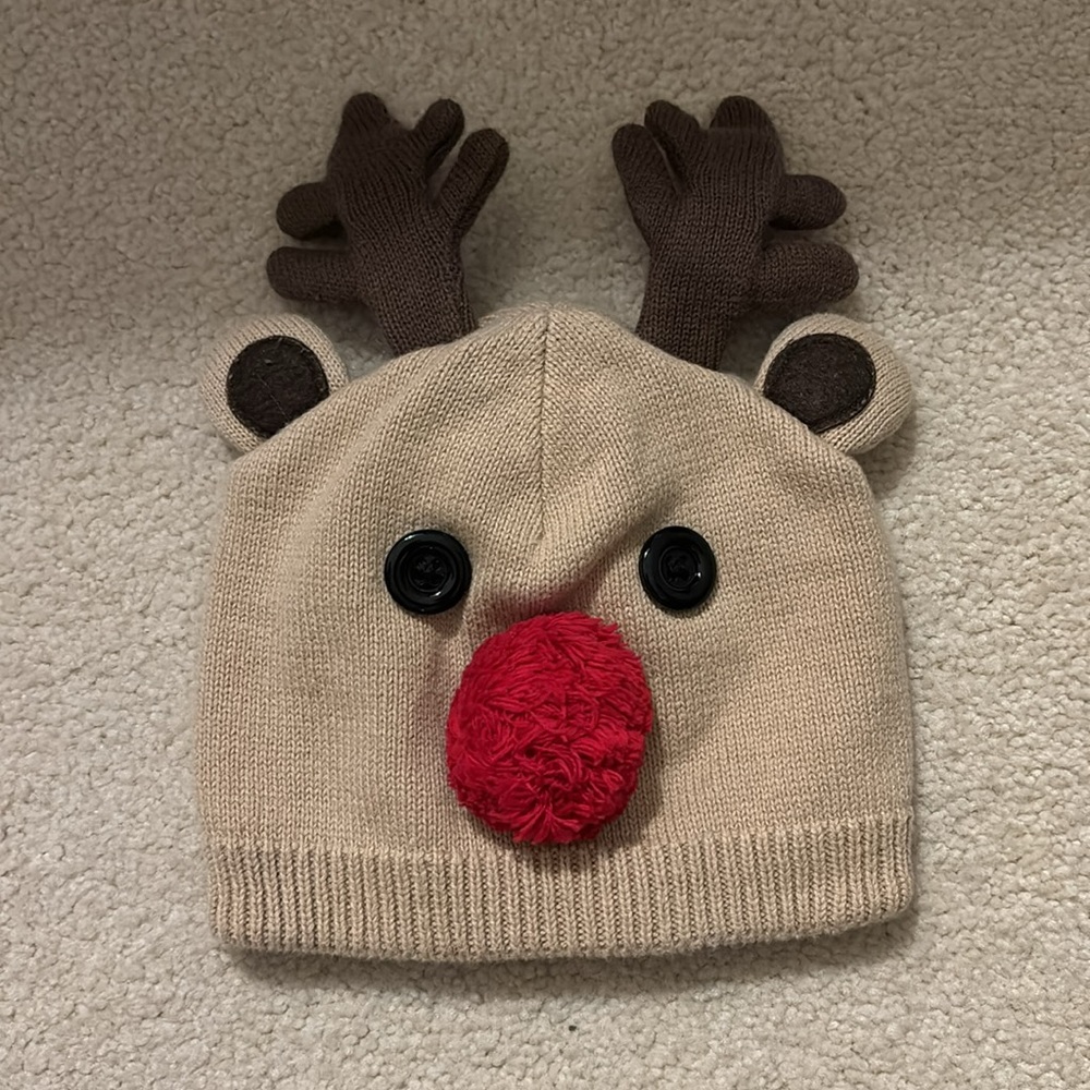 Reindeer hat, and  slippers koala kids 3 to 6 months - Picture 2 of 8